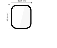 Tech-Protect Glass Flex+ 2 vnt. hibridinis stiklas, skirtas Huawei Watch Fit 5 Pro – juodas