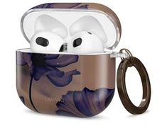 Tech-Protect Lamano dėklas AirPods 4 - ruda ir violetinė