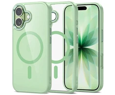 Tech-Protect MagMat MagSafe dėklas iPhone 17 - Skaidri žalia