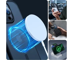 Tech-Protect MagMat MagSafe iPhone 15 Pro dėklas - matinė juoda