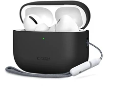 Tech-Protect Silikoninis dėklas AirPods Pro 3 - Juodas