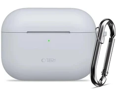 Tech-Protect Silikoninis dėklas su kabliuku skirtas AirPods Pro - Pilkas