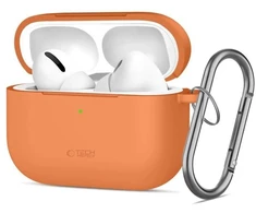 Tech-Protect Silikoninis dėklas su kabliuku AirPods Pro - oranžinis