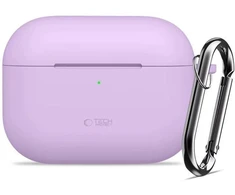 Tech-Protect Silikoninis dėklas su kabliuku AirPods Pro - Violetinis
