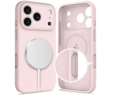 Dėklas Tech-Protect Silicone MagSafe Case for iPhone 17 Pro Max - Rožinė