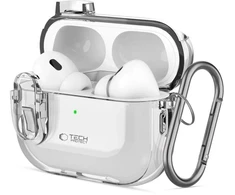 Tech-Protect Slim Hook dėklas AirPods 1 / 2 - Skaidrus