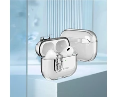 Tech-Protect Slim Hook dėklas AirPods 1 / 2 - Skaidrus