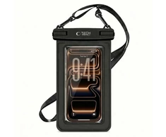 Tech-Protect UWC7 vandeniui atsparus dėklas 6.9" – juodas