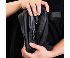 Tech-Protect V2 Dviračio krepšys su vieta telefonui 1.2l - Juodas