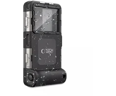 Tech-Protect Vandeniui atsparus dėklas IPX8, skirtas 4.7-6.7 colių išmaniesiems telefonams - Juodas