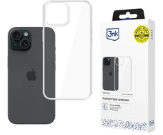 Telefono dėklas 3mk Clear Case iPhone 13 / 14, skaidrus