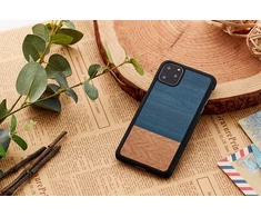 MAN Telefono dėklas iPhone 11 Pro, denim juodas