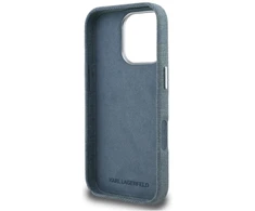 Dėklas Karl Lagerfeld FW Jeans Signature Logo iPhone 16 Pro Case - Mėlyna