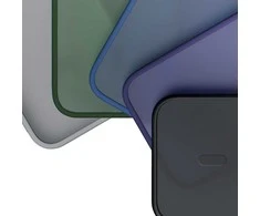 3Mk apsaugos 3mk dūminis „MagCase“ dėklas iPhone 16 Pro Max - Violetinė-Permatoma
