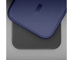 Dėklas 3Mk apsaugos 3mk dūminis „MagCase“, skirtas „iPhone 16 Pro“ – Mėlyna-permatomas