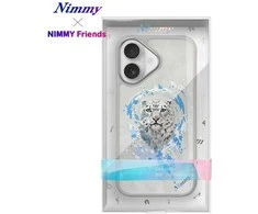 Nimmy Panther MagSafe dėklas Apple iPhone 16 light pilkos spalvos