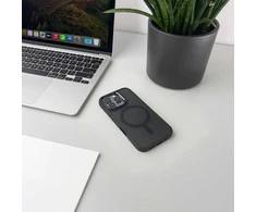 Hurtel MagSafe Compatible Fashion dėklas skirtas Apple iPhone 17 Air – juodos spalvos