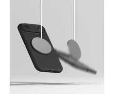 „Ringke“ silikoninis magnetinis „MagSafe“ dėklas, skirtas „iPhone 17 Air“ – Juodas