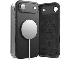 „Ringke“ silikoninis magnetinis „MagSafe“ dėklas, skirtas „iPhone 17 Air“ – Juodas