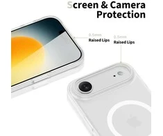 Tech-Protect MagFlex MagSafe dėklas skirtas Apple iPhone 17 Air – skaidrus matinis