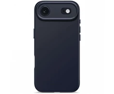 „Decoded“ antimikrobinis silikoninis „MagSafe“ dėklas, skirtas „iPhone 17 Air“ – tamsiai mėlynas Mėlyna
