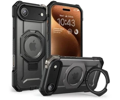 Telefono dėklas iPhone 17 juodas MagSafe Supcase