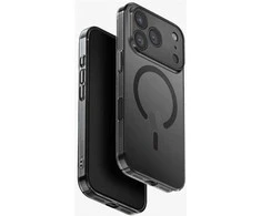UNIQ Airsuit Dėklas Apple iPhone 17 Pro Magclick Charging juodos spalvos