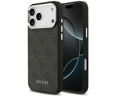 Telefono dėklas iPhone 17 Pro Max juodas MagSafe Guess