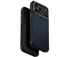 Telefono dėklas iPhone 17 Pro Max mėlynas MagClick Uniq Keva
