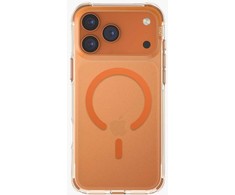 Telefono dėklas iPhone 17 Pro Max oranžinis MagSafe Uniq