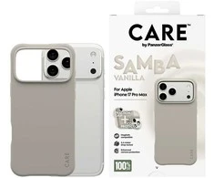 „Panzer Glass CARE by PanzerGlass“ madingas „Samba MagSafe“ dėklas, skirtas „iPhone 17 Pro Max“ – pilkas