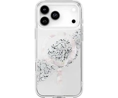 UNIQ Coehl Crystelle Dėklas skirtas Apple iPhone 17 Pro Max Magnetic Charging sidabro spalvos