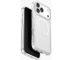 UNIQ LifePro Xtreme Dėklas Apple iPhone 17 Pro Max Magclick Charging skaidrus/Glitter