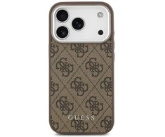 Telefono dėklas iPhone 17 Pro rudas MagSafe Guess