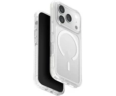 UNIQ Combat Dėklas Apple iPhone 17 Pro Magclick Charging baltos spalvos