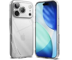 Telefono dėklas iPhone 17 Pro skaidrus Ringke Air