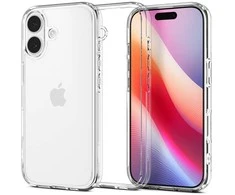 Telefono dėklas iPhone 17 skaidrus Spigen
