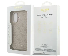 Guess 4G Classic dėklas skirtas Apple iPhone 17 rožinės spalvos