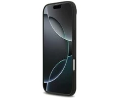 Mercedes Leather Star Pattern Stripes MagSafe dėklas skirtas Apple iPhone Air juodos spalvos