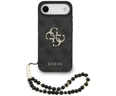 Guess 4G Strap 4G Classic Logo dėklas skirtas Apple iPhone Air juodos spalvos
