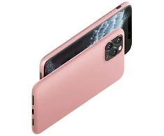 Telefono dėklas iPhone Xs Max, rožinis 3mk