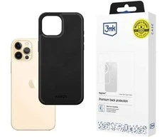 Telefono dėklas juodas, suderinamas su iPhone 12 / 12 Pro