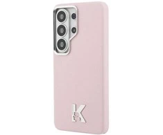 Telefono dėklas MagSafe Galaxy S26 Ultra, rožinis Karl Lagerfeld