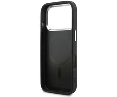 Dėklas Karl Lagerfeld Point &amp; Choupette Sketch MagSafe Case for iPhone 17 Pro - Juodas