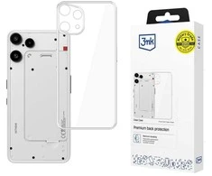 Telefono dėklas Nothing Phone (3a) Lite permatomas, smūgiams atsparus 3mk