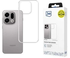 Telefono dėklas Oppo Find X9, skaidrus 3mk