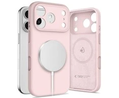 Dėklas Tech-Protect Silicone MagSafe Case for iPhone 17 Pro Max - Rožinė