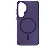 Telefono dėklas suderinamas su MagSafe, violetinės spalvos 3mk Smoke MagCase