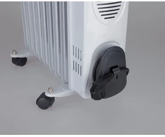 Tepalinis elektrinis radiatorius Jata R107, 1500 W, pilkas