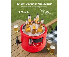 VEVOR Izoliuotas gėrimų dispenseris 8L karštiems ir šaltoms gėrimams